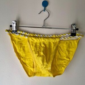 Bright Yellow Bikini Bottoms